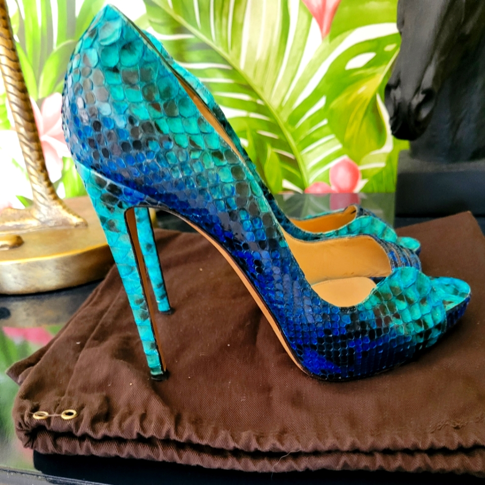 Alexandre Birman Python Sandal